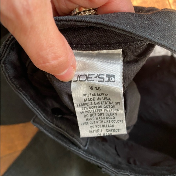 Joe’s jeans black with a little sparkle size 30 - Picture 9 of 12